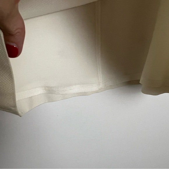 Brooks Brothers "346" Stretch Cream Cotton Blend Embroidered Beach Print Sz 4 - Picture 7 of 8